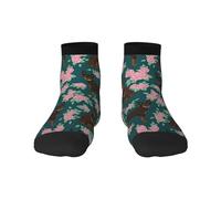 Crew Socks, Compression Socks Casual Novelty Sports Socks 30CM Long For Unisex Australian Kelpie Dog Red And Tan Kelpie Design