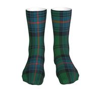 Crew Socks, Compression Socks Casual Novelty Sports Socks 40CM Long For Unisex, Clan Armstrong Tartan