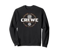 Crewe Cheshire England Coordinates Label 2C Sweatshirt