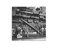 Crewmen Transferring A Torpedo from A Submarine Tender to A Submarine About to Leave on War Patrol. 1945 Poster Decorative Painting Canvas Wall Posters And Art Picture Print Modern Family Bedroom Deco