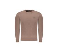 Crewneck Jumper - male - Cavalli Class - Round-neck Knitwear - Brown - 2XL - Knitwear 2XL