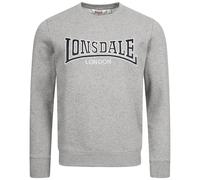 Lonsdale Men's Sweatshirt Berger LP181 Marl Grey 2XL
