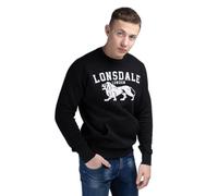 Crewneck sweatshirt Lonsdale Kersbrook Noir 2XL