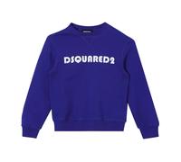 Crewneck Sweatshirt - male - Dsquared2 - Kids Sweatshirts - Blue - 10 Y - Kids 10 Y