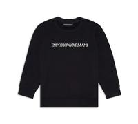 Crewneck Sweatshirt - male - Emporio Armani - Kids Sweatshirts - Blue - 14 Y - Kids 14 Y