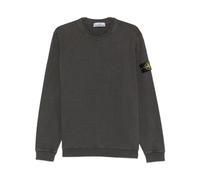 Malfilé Fleece Crewneck Sweatshirt, male, Stone Island, Sweatshirts, Gray, L, Sweatshirts & Hoodies L