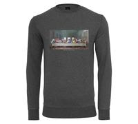 Mister Tee Men's Can´t Hang with Us Crewneck Sweatshirt, Charcoal, XL
