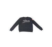 Crewneck Sweatshirt with 80s Patch Logo - unisex - Colmar - Kids Sweatshirts - Blue - 14 Y - Kids 14 Y