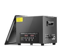 CREWORKS 10L Digital Ultrasonic Cleaning Machine with Degas and Gentle Mode, 240W Ultrasonic Cleaner Machine with Heater and Timer, Professional Ultrasound Cleaner for Glasses Auto Tool Machine Part