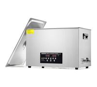 CREWORKS 30L Digital Ultrasonic Cleaner, Ultrasonic Cleaning Machine with Degas & Gentle Modes, Professional Ultrasound Cleaner with 600W Heater for Auto Parts