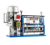 CREWORKS 370W Automatic Wire Stripper with 11 Channels, Power Cable Stripper for 1.5mm to 38mm Copper Wire, Electrical Wire Stripping Machine DIY Tool for Home Repair Remodelling Recycling (WSM-N038)