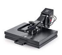 CREWORKS 40x50cm Heat Press Machine with Digital Control Dual Heating Tubes | 16"x20" Multipurpose Heat Transfer Machine for T Shirt Pillows Mouse Pads Tote Bags