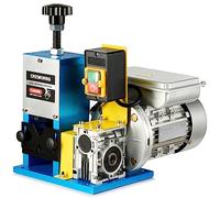 CREWORKS Electric Wire Stripper Machine, 1.5-25 mm Automatic Wire Stripping Machine, Wire Stripping Tool for 0.06"-1" Scrap Wire, 5 Channel Copper Wire Stripper Power Tool for Leftover Cable Recycling