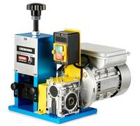 CREWORKS Electric Wire Stripper Machine, 1.5-25 mm Automatic Wire Stripping Machine, Wire Stripping Tool for 0.06"-1" Scrap Wire, 5 Channel Copper Wire Stripper Power Tool for Leftover Cable Recycling