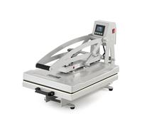 CREWORKS Heat Press Machine with Slide Out Base, 40x50cm Auto Open Heat Press, Digital Clam Heat Press for T Shirts Bags Mouse Pads, Home Heat Transfer Machine for Gifts Charity Business, Silver