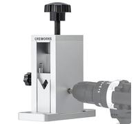 CREWORKS Manual Wire Stripping Machine, Drill Powered Wire Stripper Machine with Adjustable Feed Hole, Portable Cable Stripper Tool with Hand Crank for 1.5-23 mm Scrap Copper Metal Cable Recycling