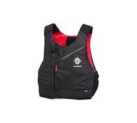Crewsaver Kids Youth Junior Pro 50N Chest Zip Buoyancy Aid Black Red - Size - JNR