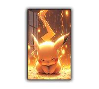 Crezura Pokémon (Pikachu) Framed Wall Art 60 x 40 cm - Ready to Hang Anime Décor
