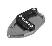 CRF300L CRF 300L Rally 2021-2023 2024 2025 Motorcycle Kickstand Extension Pad Foot Side Stand Enlarger Support Plate(Titanium)
