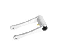 CRF300L Rear Suspension Lowering Links Compatible with CRF 300L RALLY 2020-2024 Motorbike CNC Adjustable Drop Lever Link Kit Accessories (Silver)