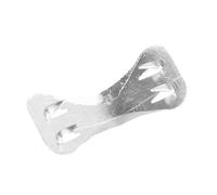 CRFFZ 100 Pcs Elastic Aluminum Bandage Clips Stretch Metal Clips Replaceable Elastic Bandage Wrap for Bandages