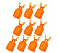 CRFFZ 10Pieces Squid Jig Hook Protector Fishing Hook Cover Lure Protective Cases Fishing Tackle Boxes Tools Easy to Use Covers Bonnets Guards