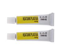 CRFFZ 2Pcs 10G Silicone Compound Thermal Grease Conductive Grease Heatsink for CPU GPU Chipset Notebook Cooling 0.671W / for M Fan Internal Stand Heatsinks for Cpu Internal & Components Tower
