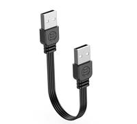 CRFFZ 5-100cm USB 2.0 to USB 2.0 Conversion Adapter Cable Converter Wire 2A Fast Charging & 480Mbps Data Transfer Converter Cord