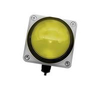 CRFFZ 62Mm USB Push Button Switches with Customizable Mapping for Gaming Offices and Medicals Equipment Waterproof USB Button