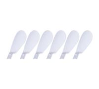 CRFFZ 6Pcs ABS Fan for 30W E27 Fan Light Replacement Small Ceiling Light for Bedroom Living Room Accessories