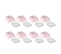 CRFFZ 8Pieces Dye Sublimation Keycaps Set Wear Resistant for Mechanical Keyboards Comfortable Typing Dye Sublimation Keycaps