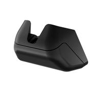 CRFFZ Clip on Car Glasses Holder Simple Installation Stable Attachment ABS Case Press Button Unseen Sunglasses Holder Auto Glasses Storage Case for Vehicle
