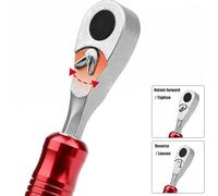 CRFFZ Cycle Technician Package with Large Inflation Device and Secure Grip for Quick Tire Refills Road Bike Crisis Set