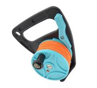 CRFFZ Diving Reel with Thumb Stoppers Scubas Ratchets Dives Reel Equipment for Underwater/Cave Drift for Underwater Snorkeling