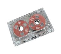 CRFFZ Double-sided Color Housing Empty Tape Metal Cassette Can Record 50 Minutes Professional Cassette for Music and Voice