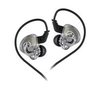 CRFFZ Dynamic Earbud 10mm Driver Unit with Repalceable Eartips, in Line Control Earphones for Phone Calls Comfortable Fit Fitness Earpieces
