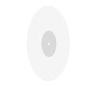 CRFFZ Fluorescent Anti Statics Acrylic Record Player Mats for 12Inch Vinyls Discs NoiseFree Playbacks Vinyls Record Mats