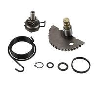 CRFFZ Kick Start Set for 50CC 80CC Scooter Moped Kick Start Complete Gear Shaft Spring Replacement Kickstarter Gear Engine Parts