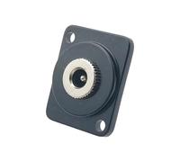 CRFFZ Metal DC5.5X2.1Mm Power Connector Panel Mount Socket for Secure Power Transmission Panel Mount Direct Current Outlet