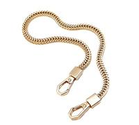 CRFFZ Metal Snake Bone Chain Bag Straps Bags Accessories Women Replacement Shoulder Crossbody Strap for Handbags Bag Chains for Handbags Crossbody Extender