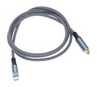 CRFFZ Multiple Device Compatible Fiber Visual Sound Cable Usb CREATE to 5.1 Channel Digital Processor Permanent PVC Visual Sound Cable