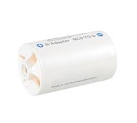 CRFFZ Portable LR6 AA to D LR20 Battery Size Adapter Cylindrical Converter Tube Simple Conversion Solution Flashlight Converter Tube