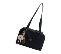 CRFFZ Practical Work Bag with Organizational Features Ergonomic Strap Ample Space Fashion Shoulder Bag for Laptop Essential Keychain Holder