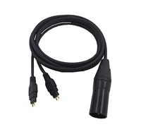 CRFFZ Replacement Cables OFC Lines for HD600 HD650 HD660s HD580 Headphone Upgrade Cables Headset XLR Cable Xlr Cable