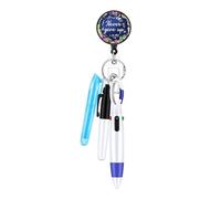 CRFFZ Retractable Nurse Pen Set with Practical Clip Practical Nursing Pens Writing for Professional Documentation and Notes Record Pens