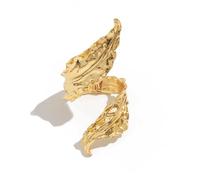 CRFFZ Stylish Sophisticated Gold Plated Designs Enhancing Personalize Charm Decoration for Nature Lovers Elegant Wrist Accessory