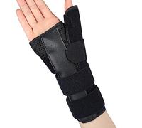 CRFFZ Thumb and Wrist Brace Wrap Protector Carpal Tunnel Wrist Splints Night Sleep Thumb Stabilizers for Men and Women Fitness and Stabilizers Comfortable and Wrap Protector
