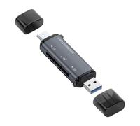 CRFFZ USB C Card Reader for Photographers Professional Supporting Multiple Cards Up to 1TB Capacity Memory Card Adapter