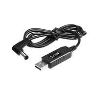CRFFZ USB to DC9V12V 2.1mm 5.5mm Charging Cable Power Cord Adapter for Router Loudspeaker Usb Boosting Line Extender