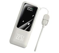 CRFFZ Very Small 10000mAh Power Pack 22.5W Fast Charging High Capacity Mobile Battery Long Service Power for Smartphones High Capacity Mobile Battery